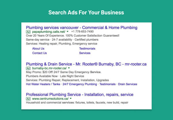 Search Ads For Your Business