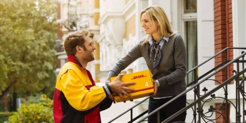 how late does DHL deliver?