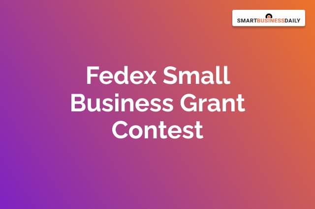 Apply For FedEx Small Business Grant