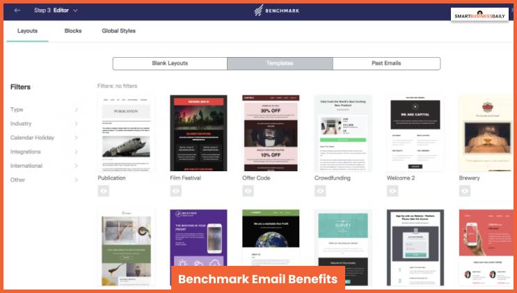 Benchmark Email Benefits