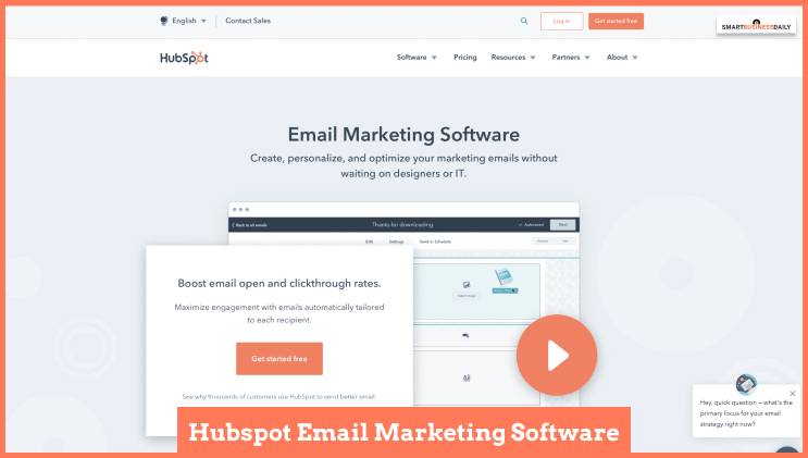 Hubspot Email Marketing Software