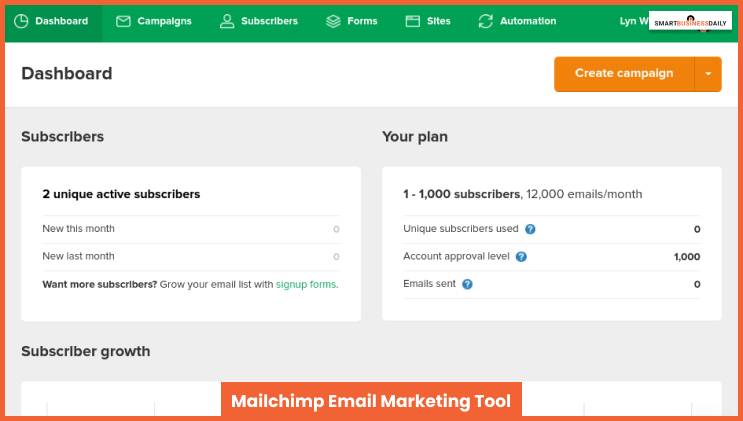 Mailerlite Email Marketing Tool