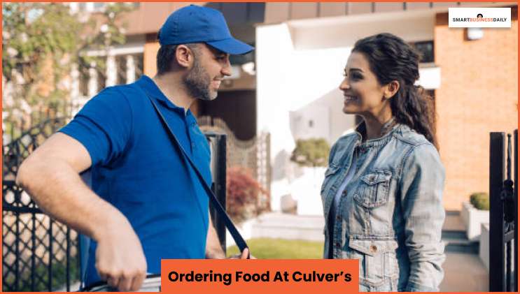 Ordering Food At Culver’s