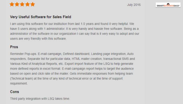 LeadSquared Review