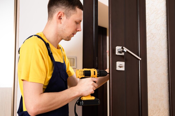 repairing a doorknob