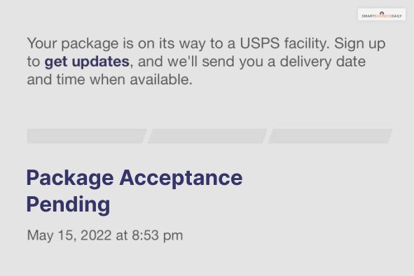 Package Acceptance Pending