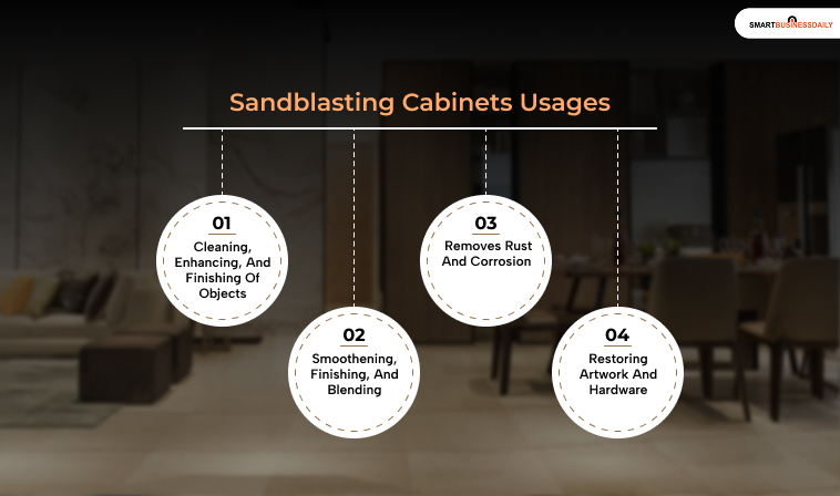 Sandblasting Cabinets Usages