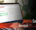 How to cancel Doordash order
