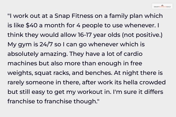 Snap Fitness Review 1