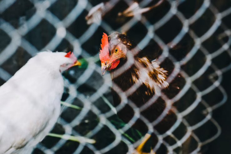 secure environment for chickens