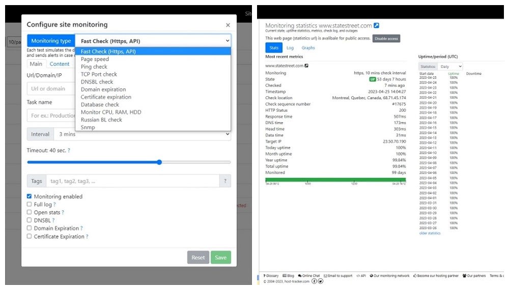 Configure Site Monitoring