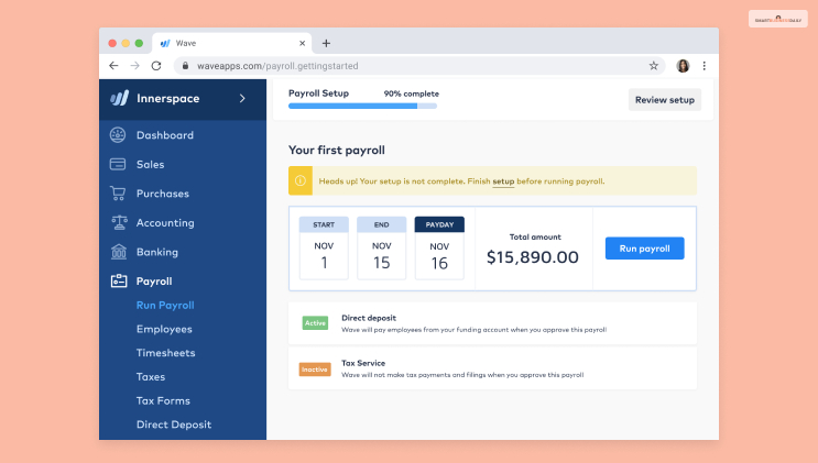 Wave Payroll Dashboard