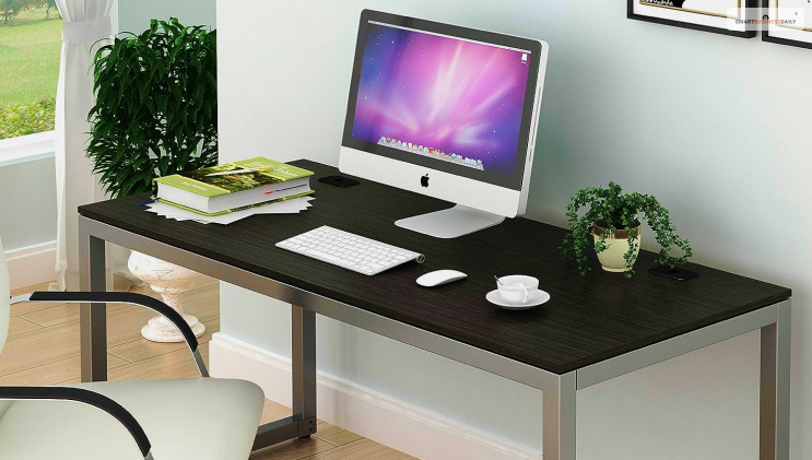 SHW Home Office 55-Inch Desk