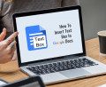 how to insert text box in google docs