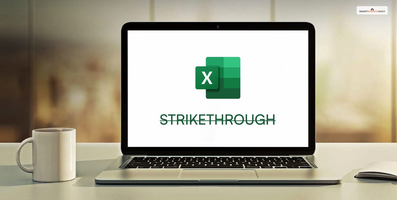 excel strikethrough