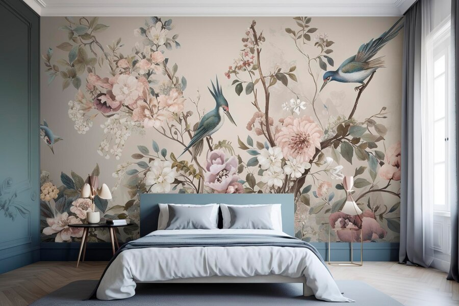 selecting wallpaper designs