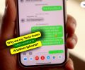 why are my texts green when sending to another iphone