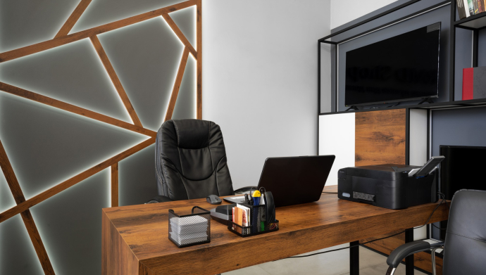 Add a touch of timelessness to your office.