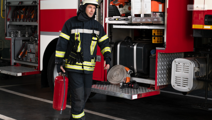 Firefighters: public service jobs