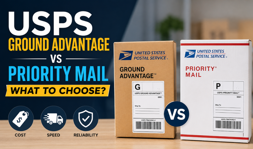 USPS ground advantage vs priority mail