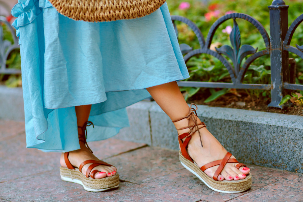 best sandals for weekend travel