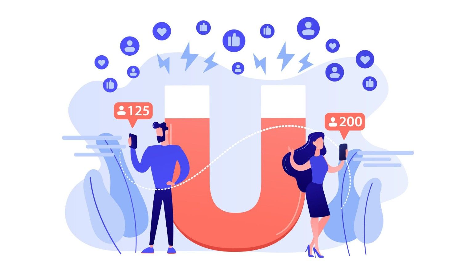 Attract target audiences with relevant content