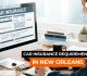 Car Insurance Requirements in New Orleans