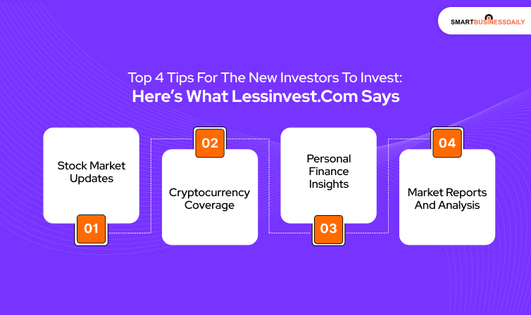Top 4 Tips For The New Investors To Invest_ Here’s What Lessinvest.com Says