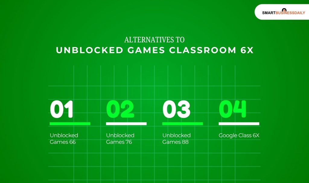 Alternatives to Unblocked Games Classroom 6X