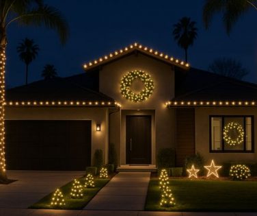 Christmas light installation company in Los Angeles