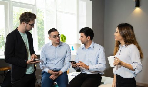 Intimate Business Discussions