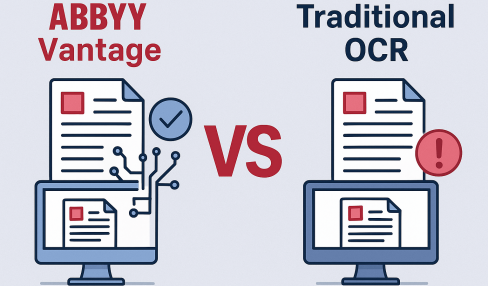 Key Differences Between OCR and ABBYY Vantage