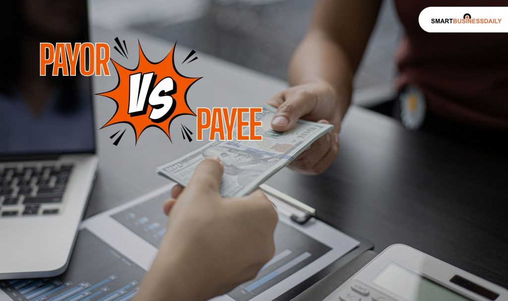 What is the difference between a payee and a payer