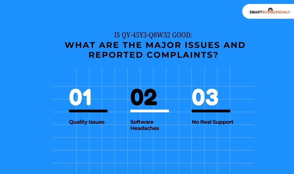 Is QY-45Y3-Q8W32 Good_ What Are The Major Issues And Reported Complaints