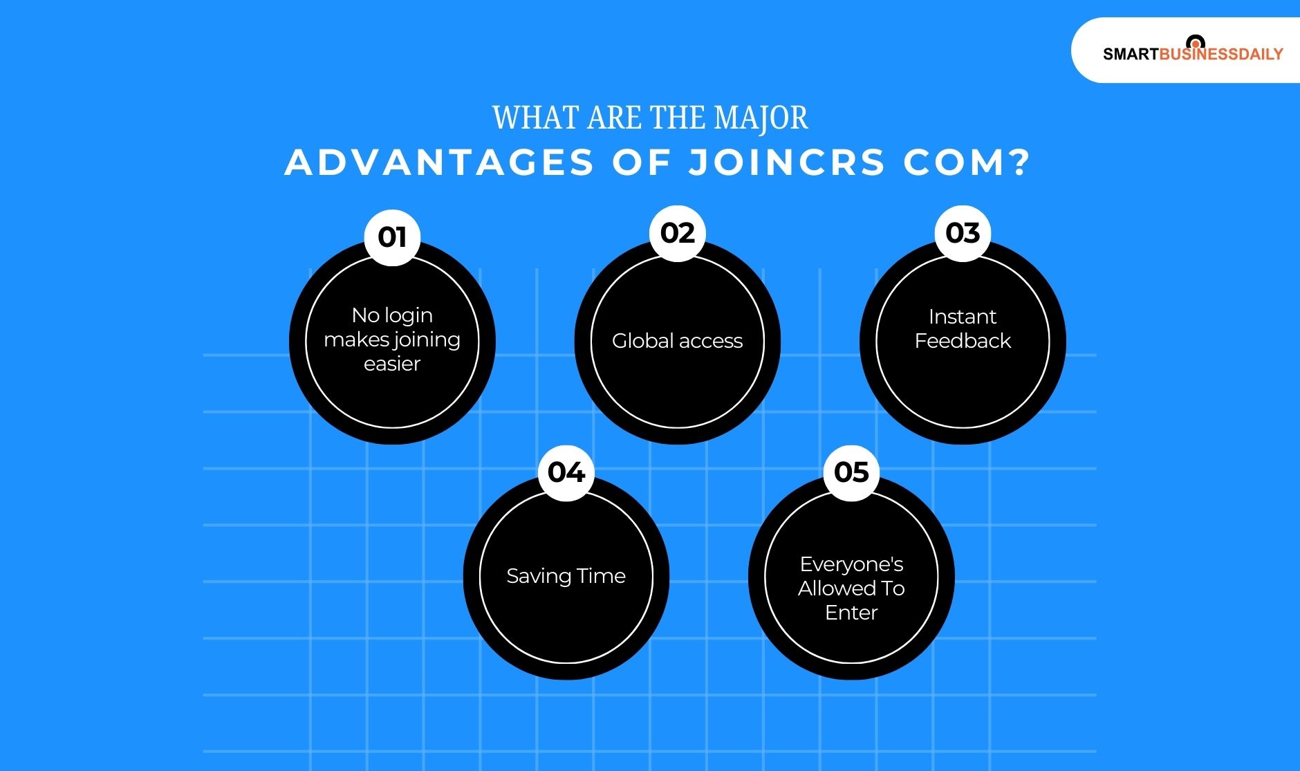 What Are The Major Advantages Of Joincrs com