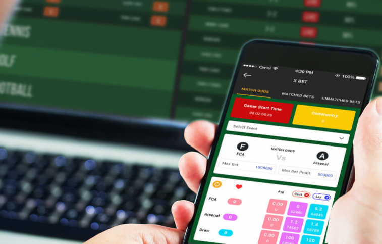 Mobile sports betting apps