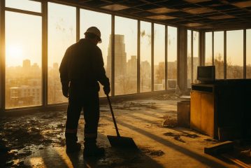 Post construction cleaning