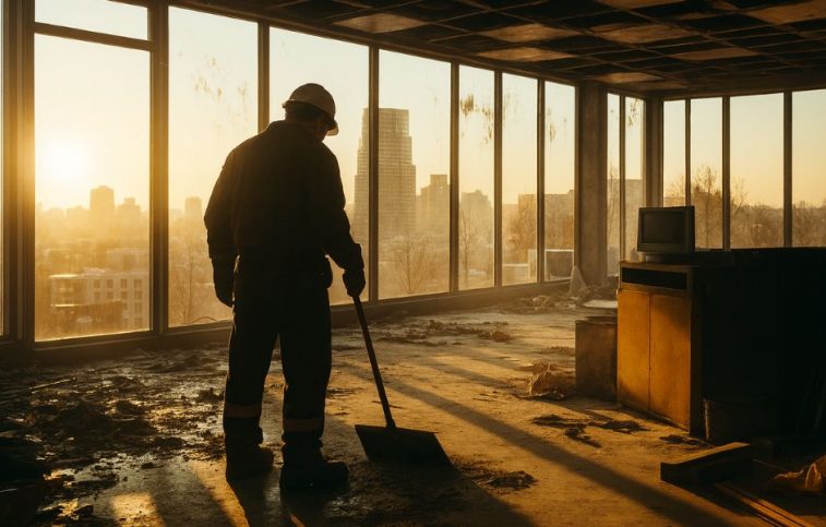 Post construction cleaning