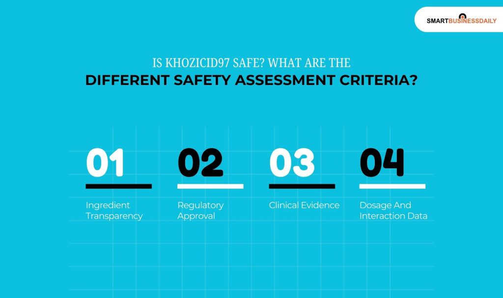 What Are The Different Safety Assessment Criteria