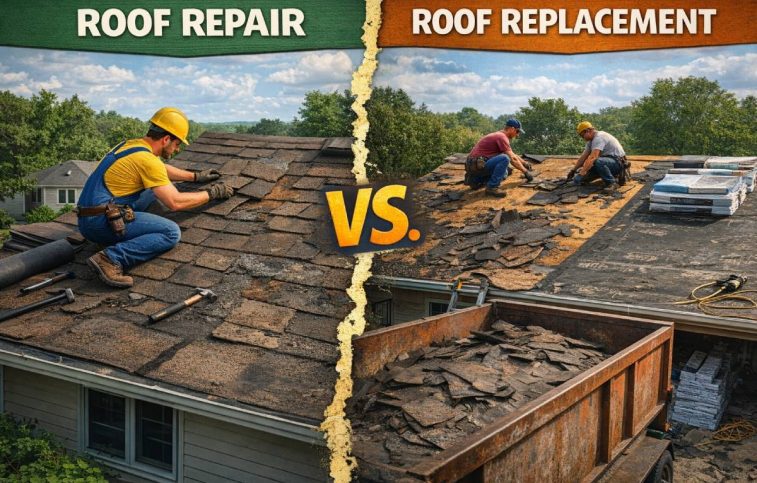 Roof Repair Vs Roof Replacement