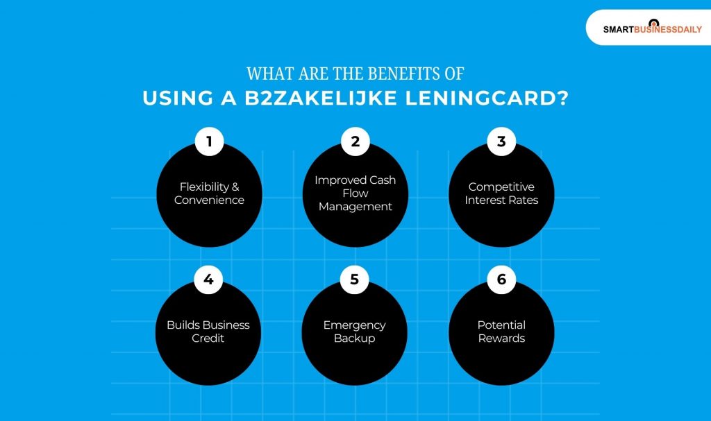 What Are The Benefits Of Using A B2zakelijke Leningcard