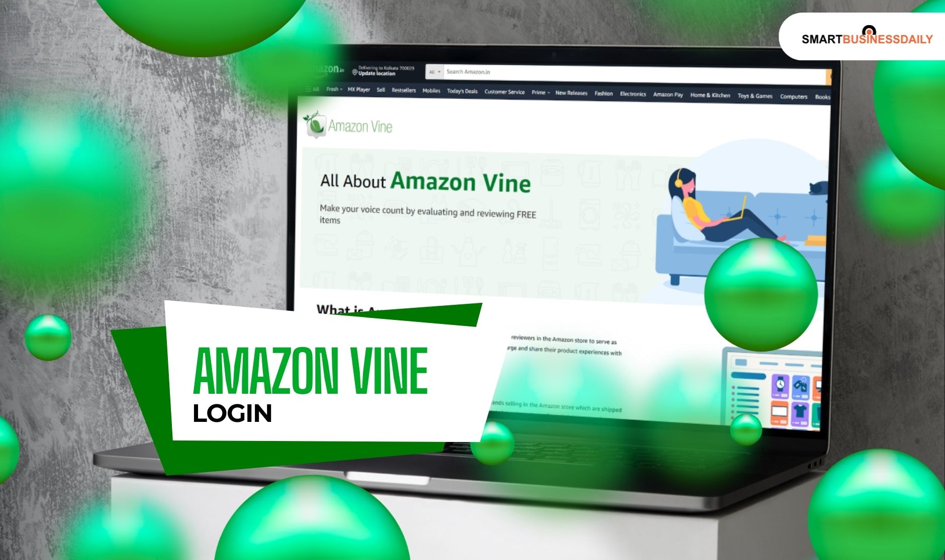 Amazon Vine login