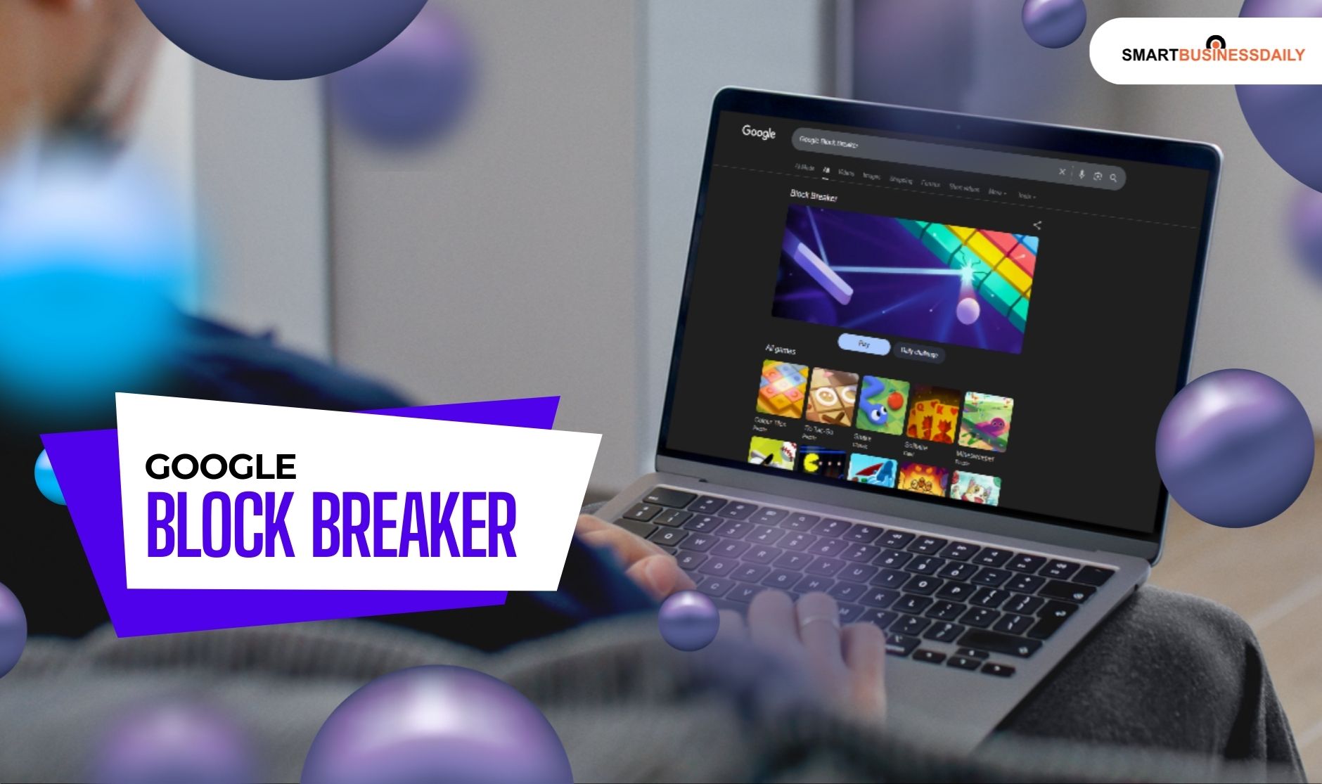 Google Block Breaker