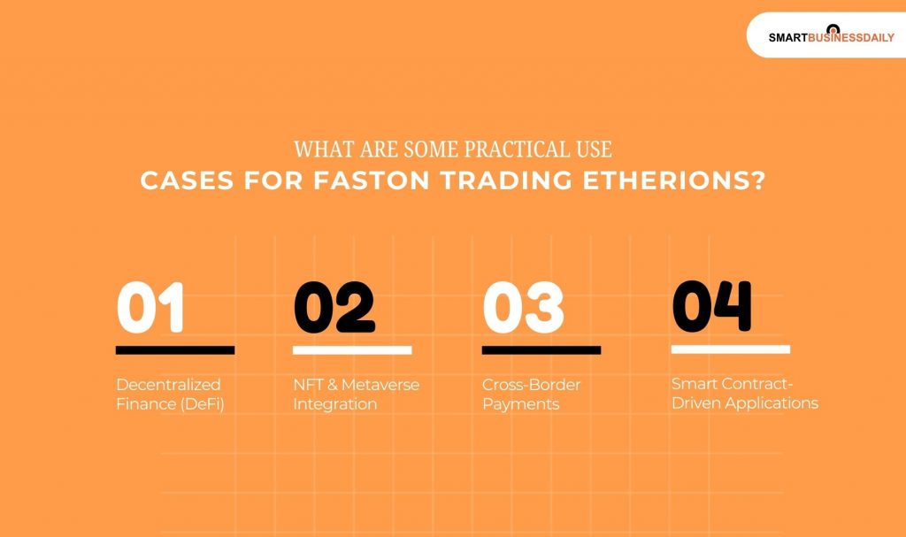 What Are Some practical Use Cases For Faston Trading Etherions