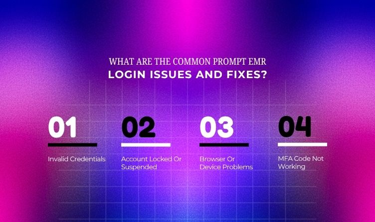 What Are The Common Prompt EMR Login Issues And Fixes