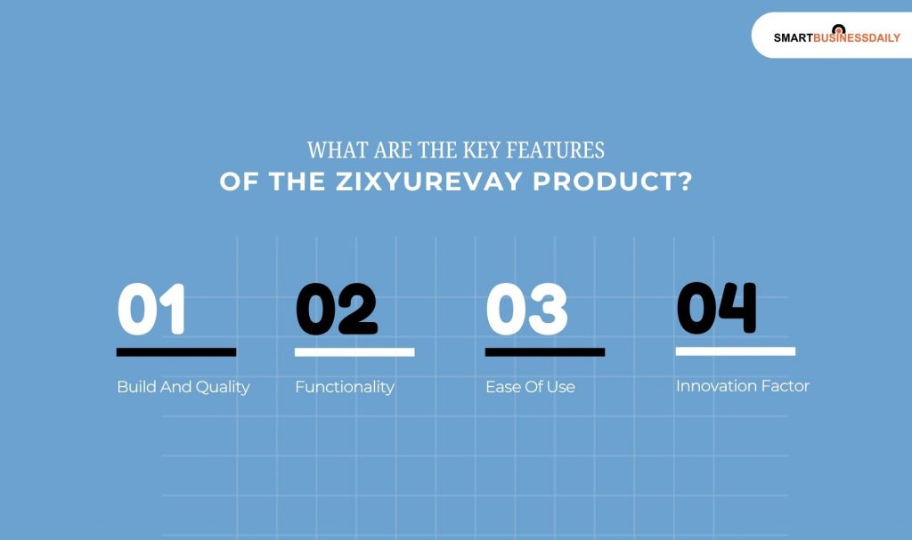 What Are The Key Features Of The Zixyurevay Product 