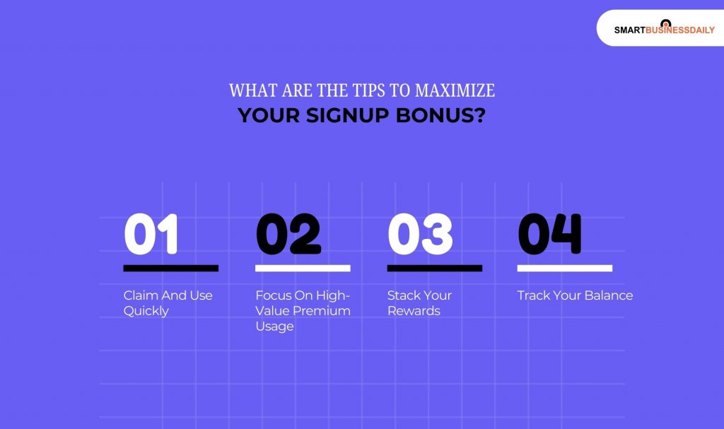 What Are The Tips To Maximize Your Signup Bonus