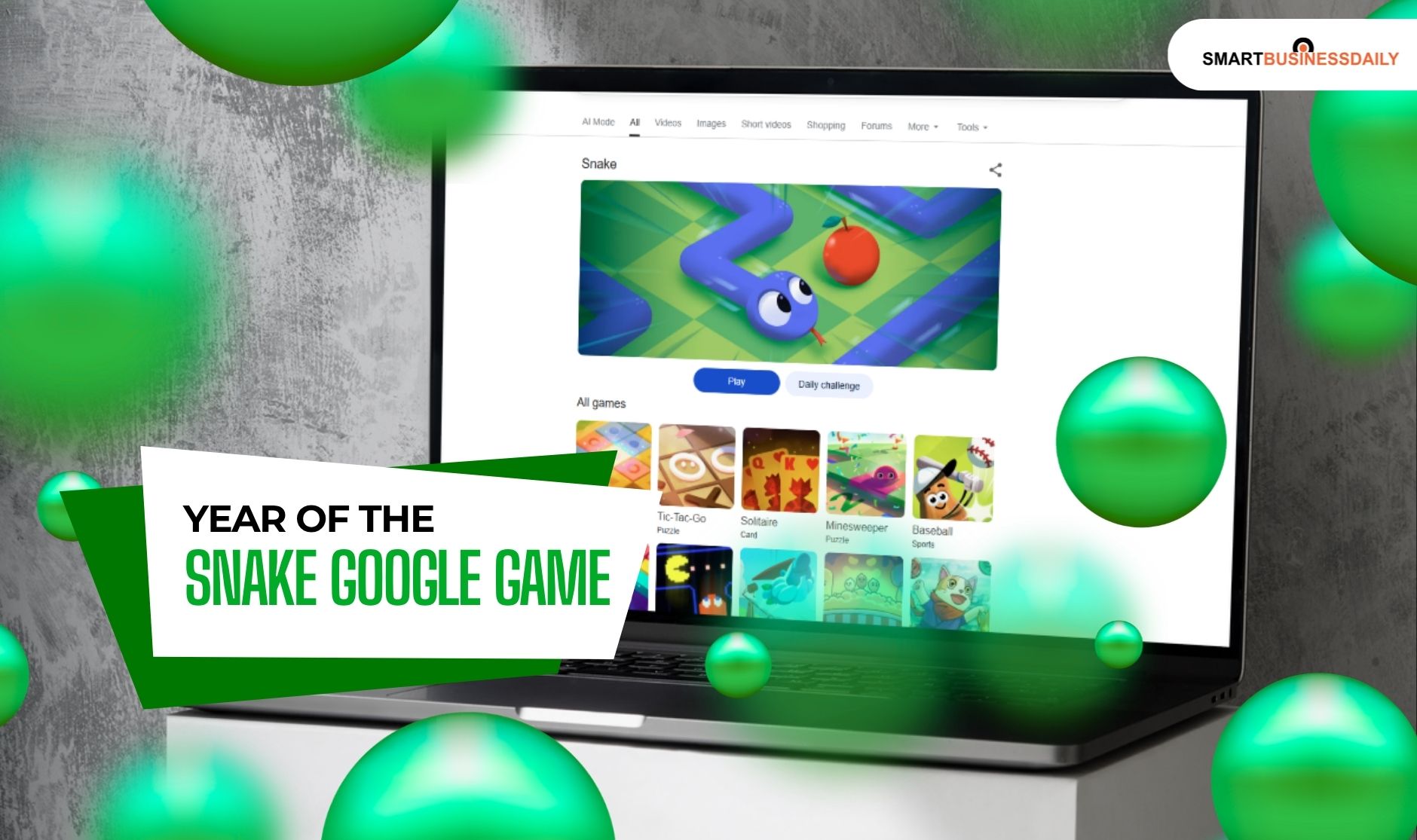 year of the snake google game