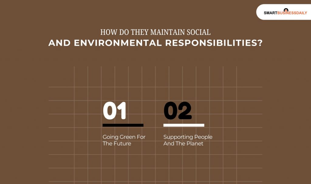 How Do They Maintain Social And Environmental Responsibilities  