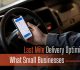Last Mile Delivery Optimization